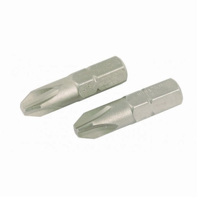Wiha Tools 72102 Phillips Insert Bit, 5/16" Hex Drive, #2 x 32 mm, 2 Pk.