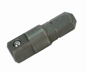Wiha Tools 72110 1/4" Hex to 1/4" Square Socket Bit Adapter