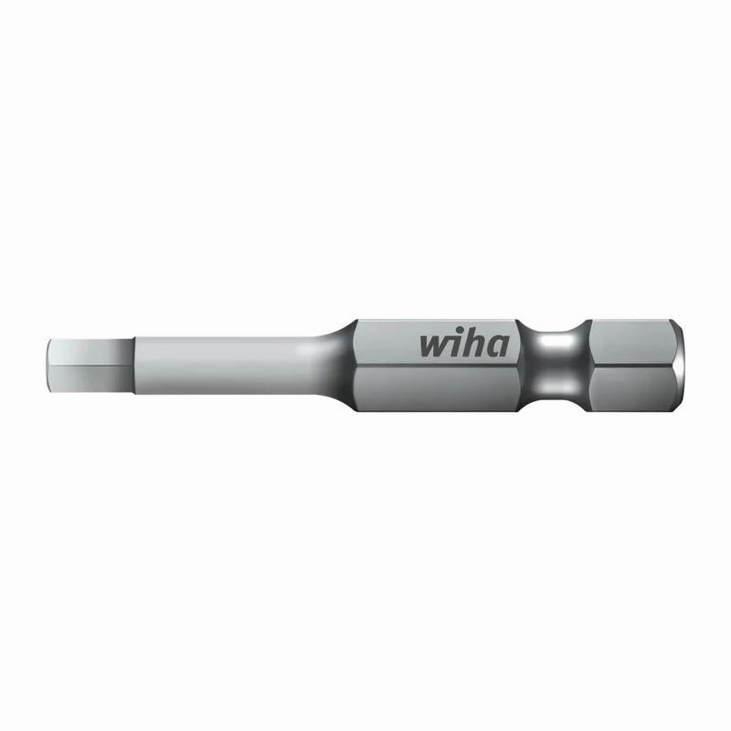 Wiha Tools 72256 Hex Contractor Power Bit 7/64 Inch, L - 50 mm 100 Pcs