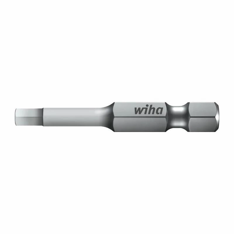 Wiha Tools 72258 Hex Contractor Power Bit 9/64 Inch, L - 50 mm 100 Pcs
