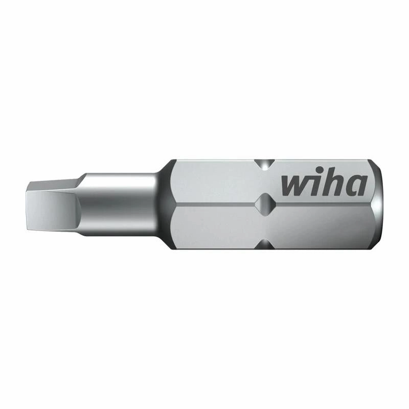 Wiha Tools 72285 Square - 1 Contractor Bits, L - 50 mm, 100 Pcs