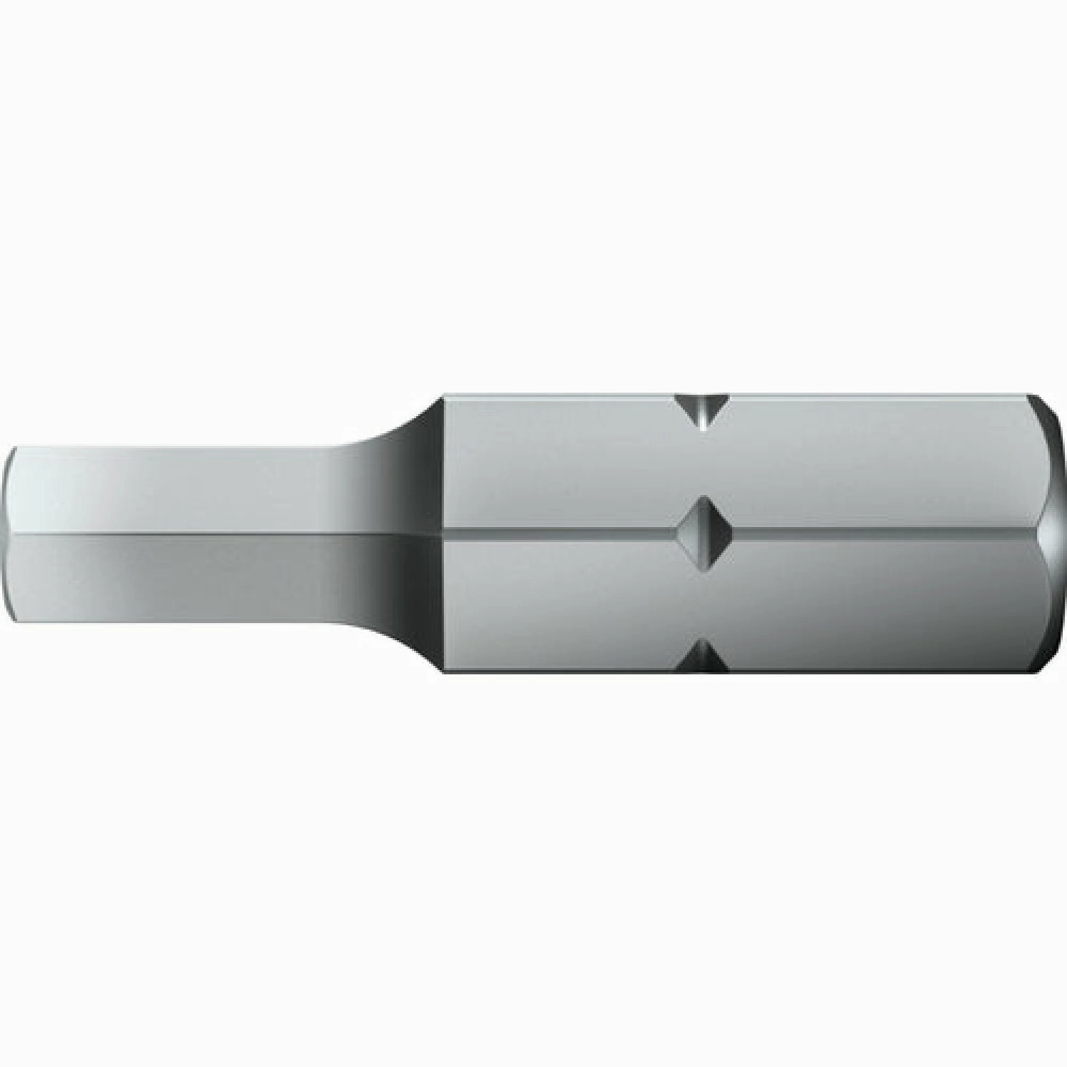 Wiha Tools 72320 Hex Contractor Insert Bit 3/32 Inch x 25mm - 250 Pack