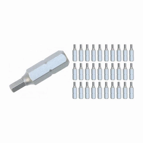 Wiha Tools 72582 Hex Contractor Insert Bit 2.0mm x 25mm - 30 Pack