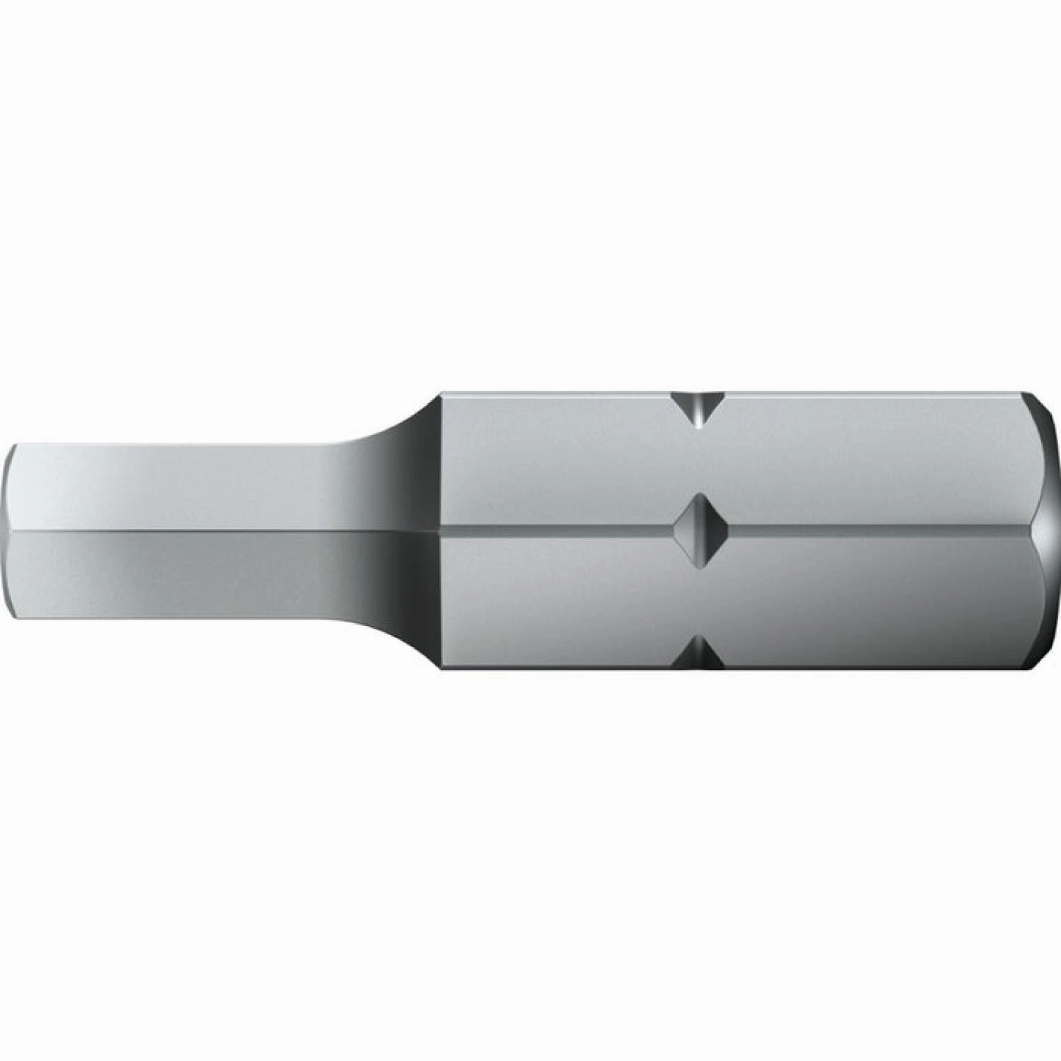 Wiha Tools 72583 Hex Contractor Insert Bit 2.5mm x 25mm - 30 Pack