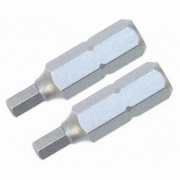 Wiha Tools 73309 Hex Metric Insert Bit, 10.0 mm x 25 mm, 2 Pk.