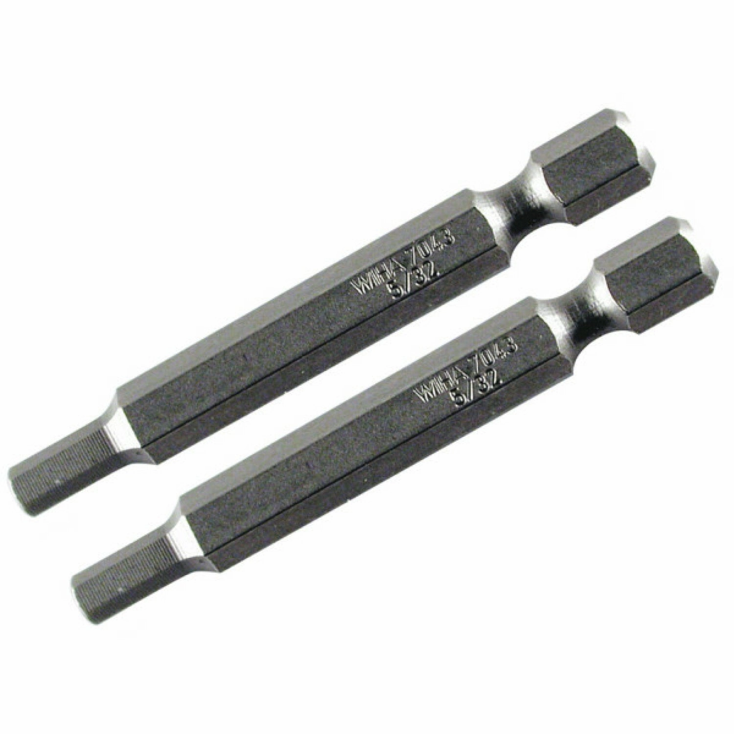 Wiha Tools 73933 Hex Metric Power Bit 6.0x70mm 2 Pk