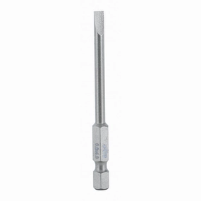 Wiha Tools 74036 Slotted Power Bit, 4.0 mm x 70 mm, 10 Pk.
