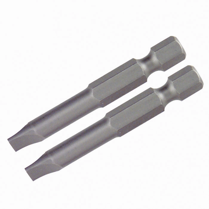 Wiha Tools 74064 Slotted Power Bit 4.0x0.8 - 50mm - 2 Pack