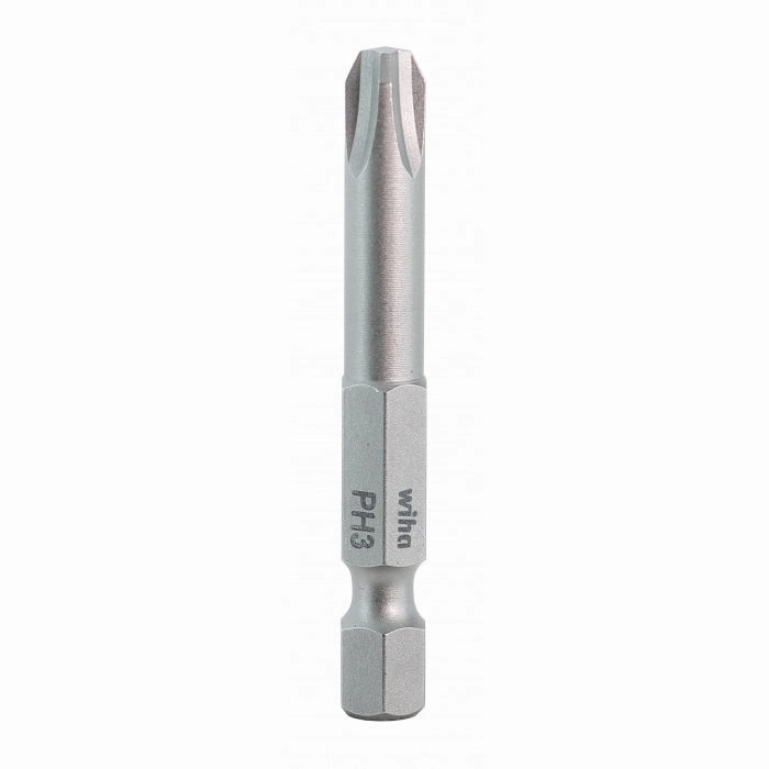 Wiha Tools 74117 Phillips Contractor Power Bits, #3 x 50 mm, 15 Pk.