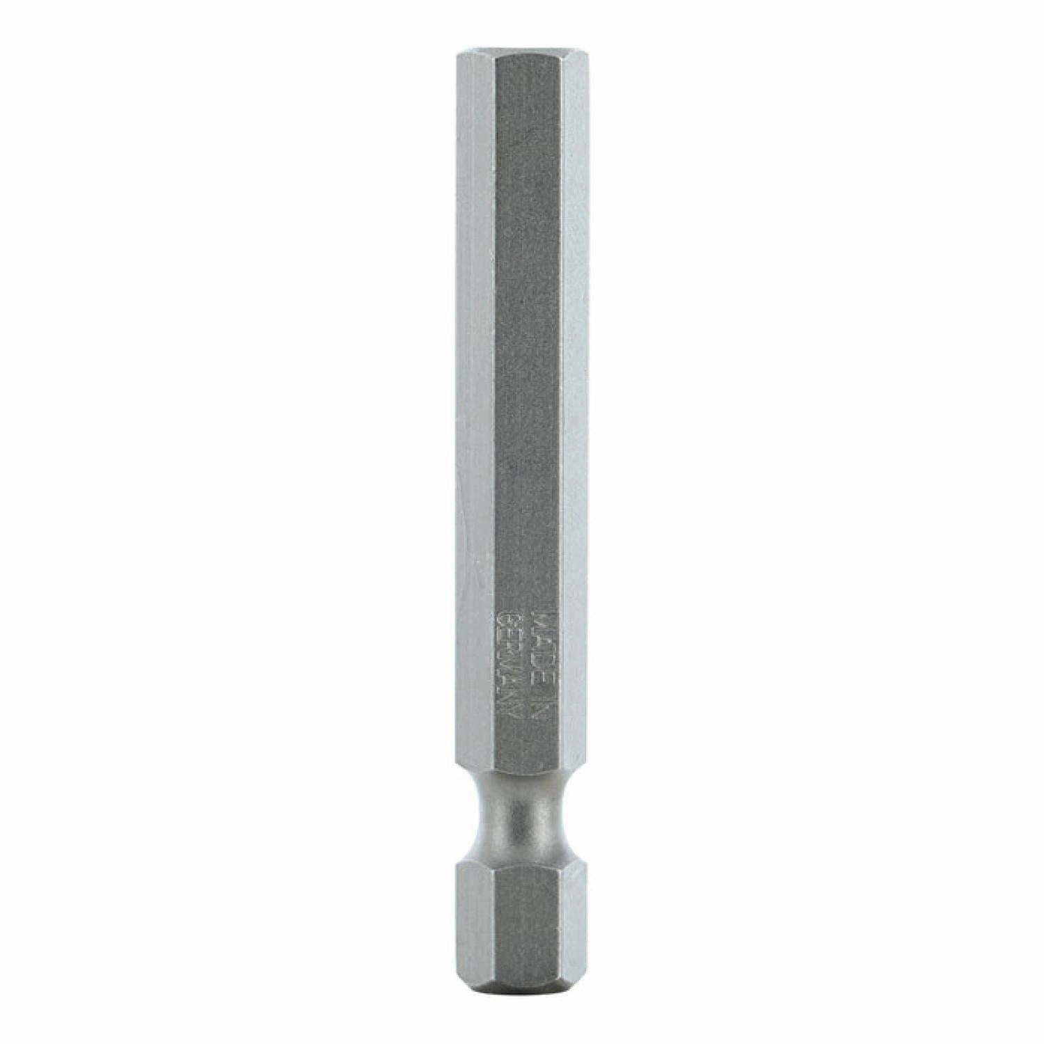 Wiha Tools 74318 Hex Inch Power Bit, 1/4" x 50 mm, 10 Pk.