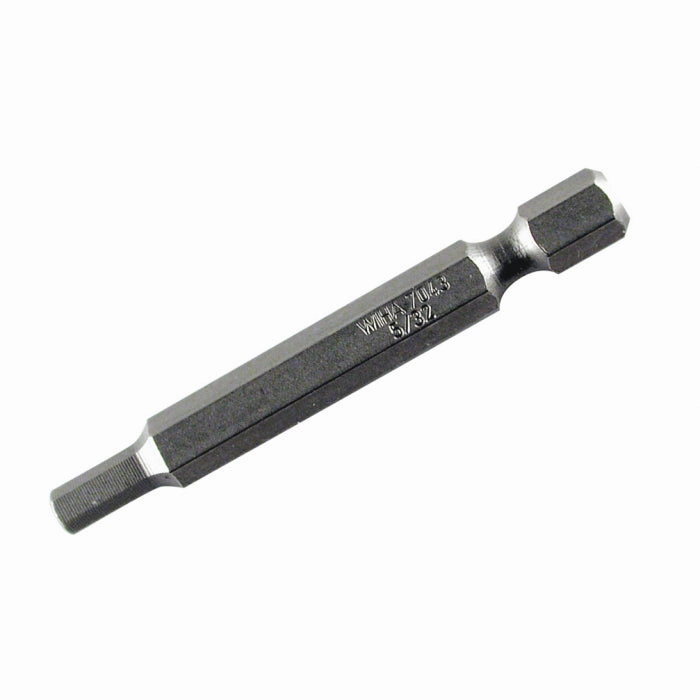 Wiha Tools 74345 Hex Inch Power Bit, 9/64" x 70 mm, 10 Pk.