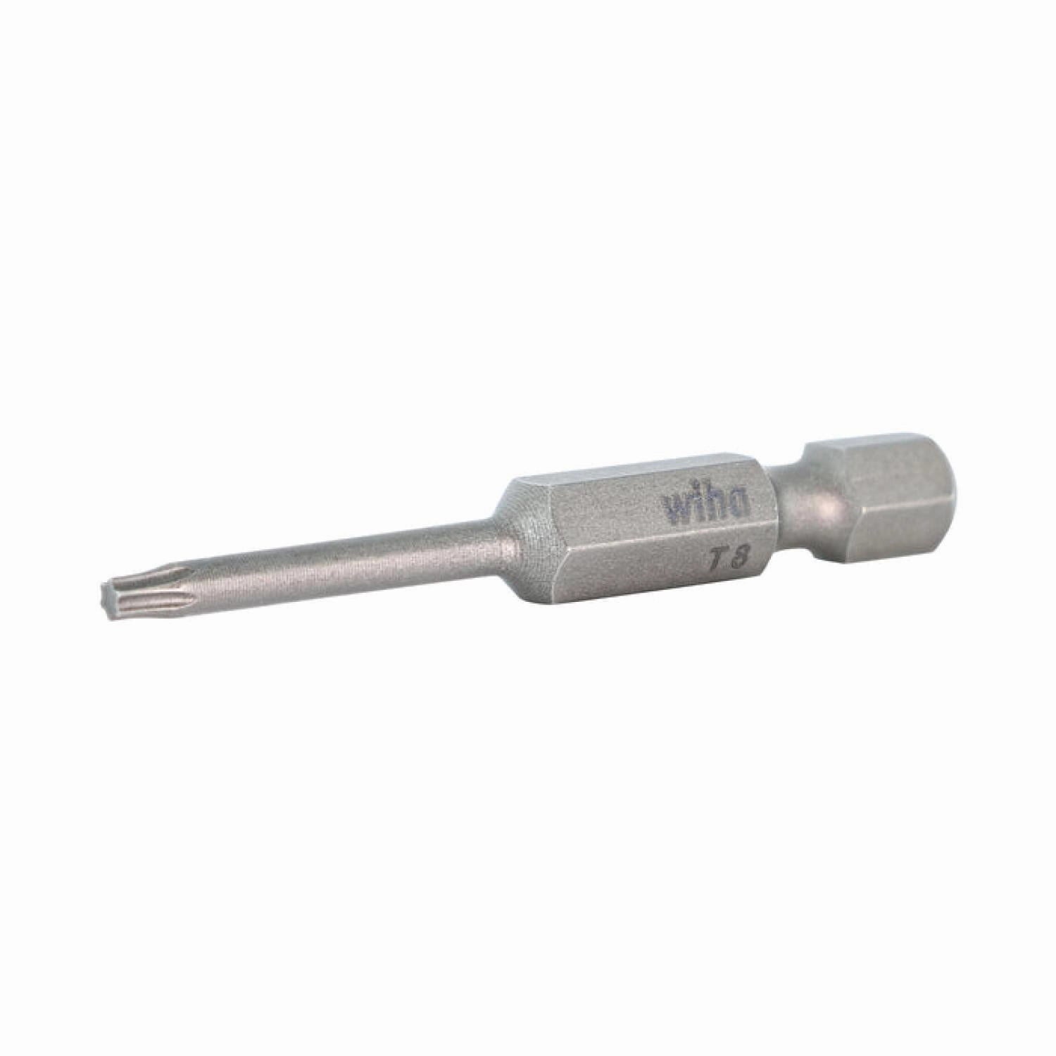 Wiha Tools 74513 TORX Power Bit, T8 x 50 mm, 10 Pk.