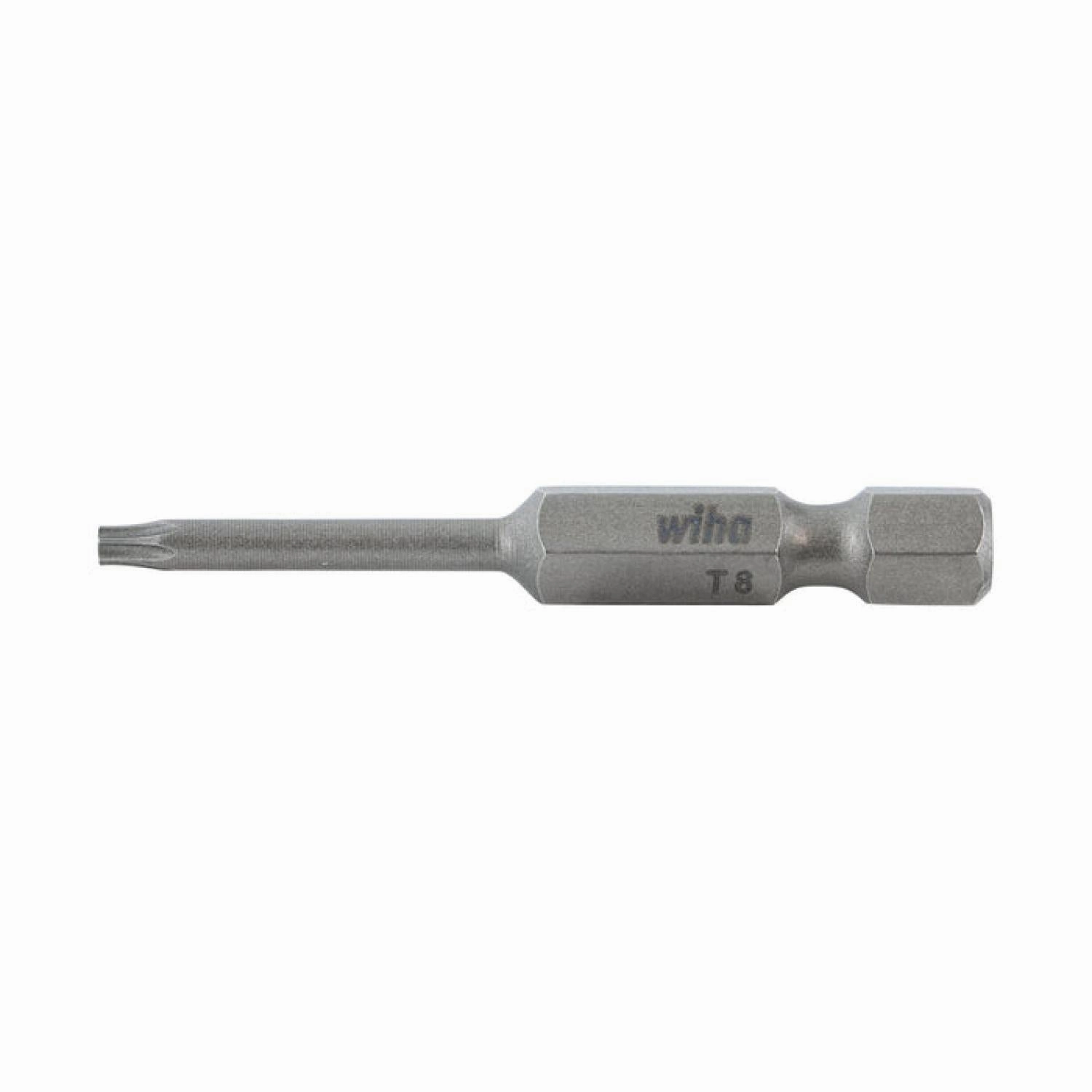 Wiha Tools 74513 TORX Power Bit, T8 x 50 mm, 10 Pk.