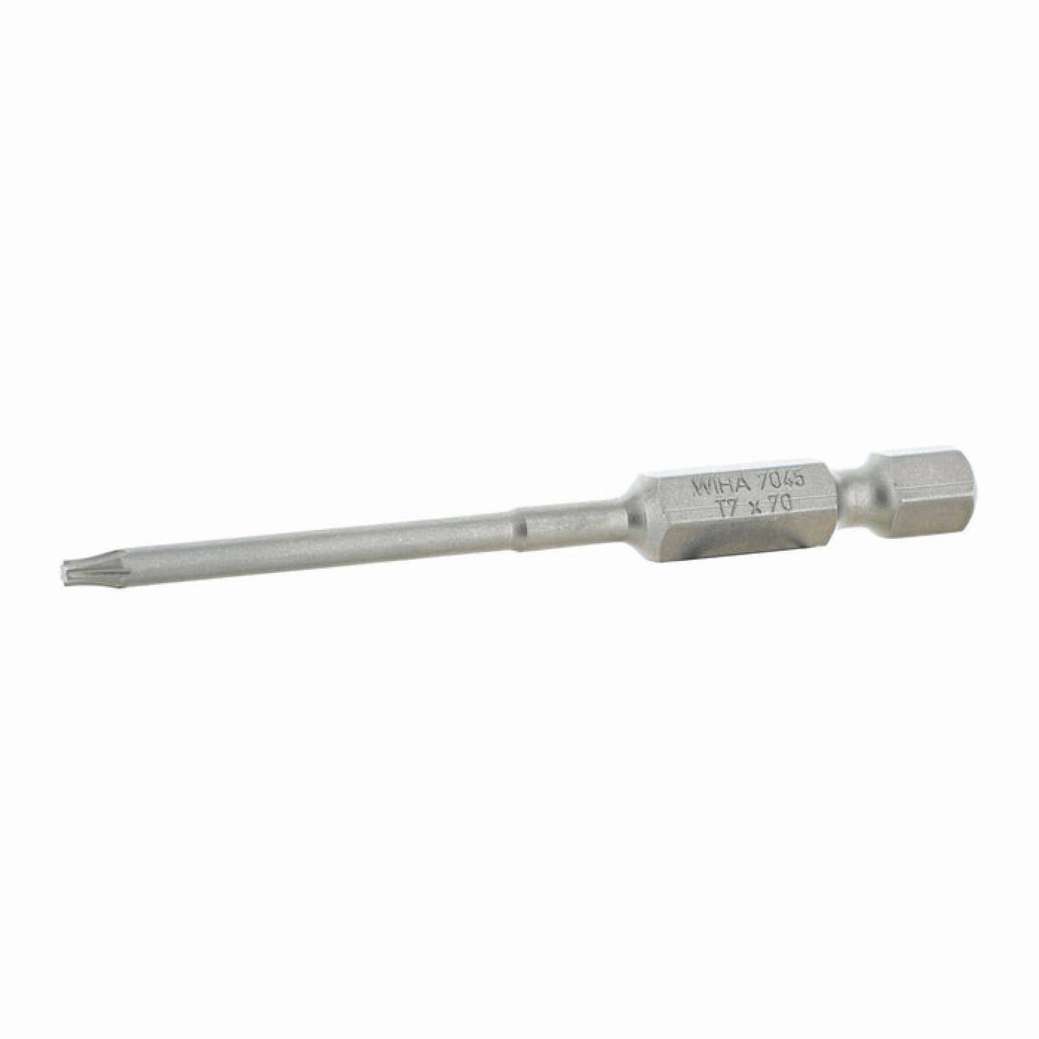 Wiha Tools 74538 TORX Power Bit, T7 x 70 mm, 10 Pk.