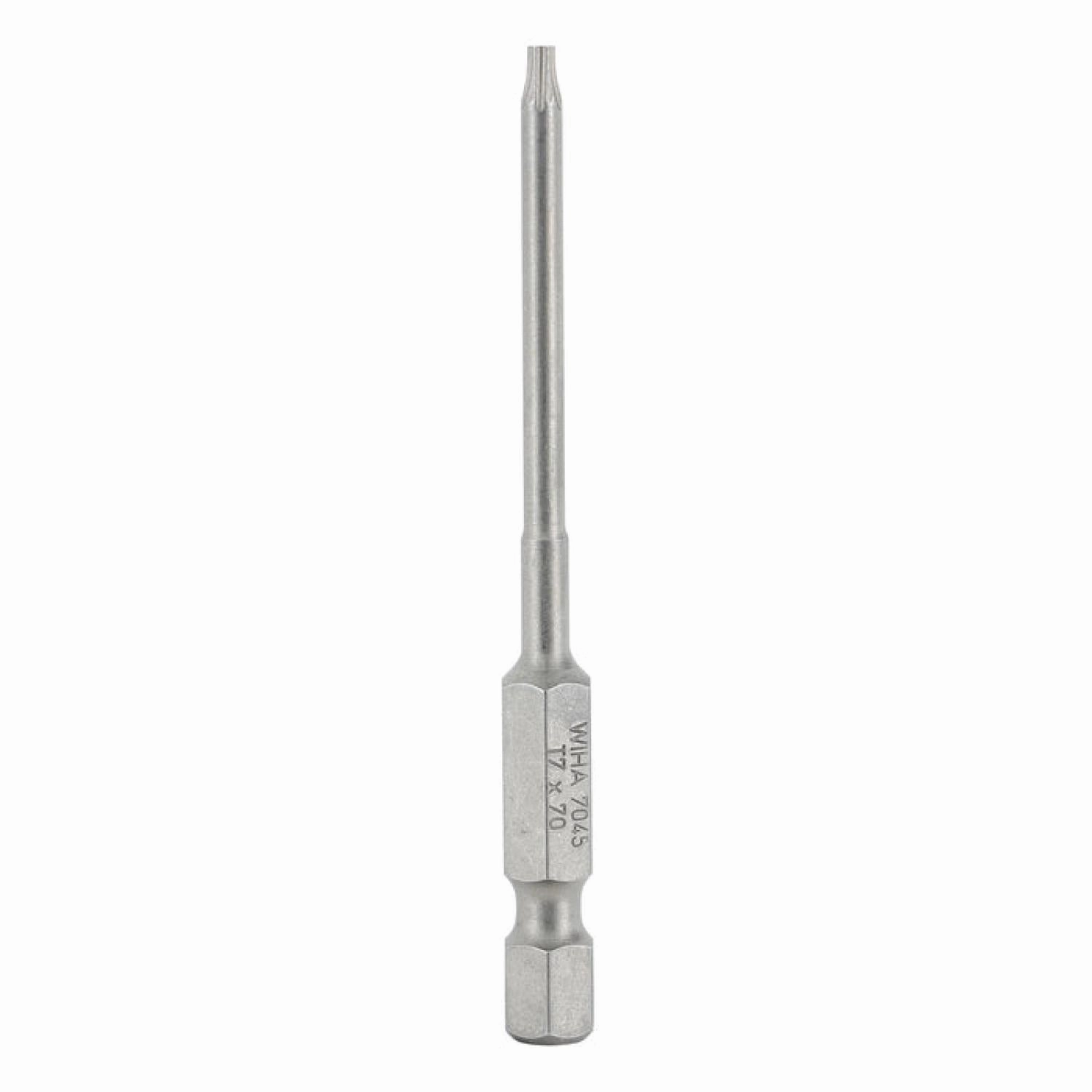 Wiha Tools 74538 TORX Power Bit, T7 x 70 mm, 10 Pk.
