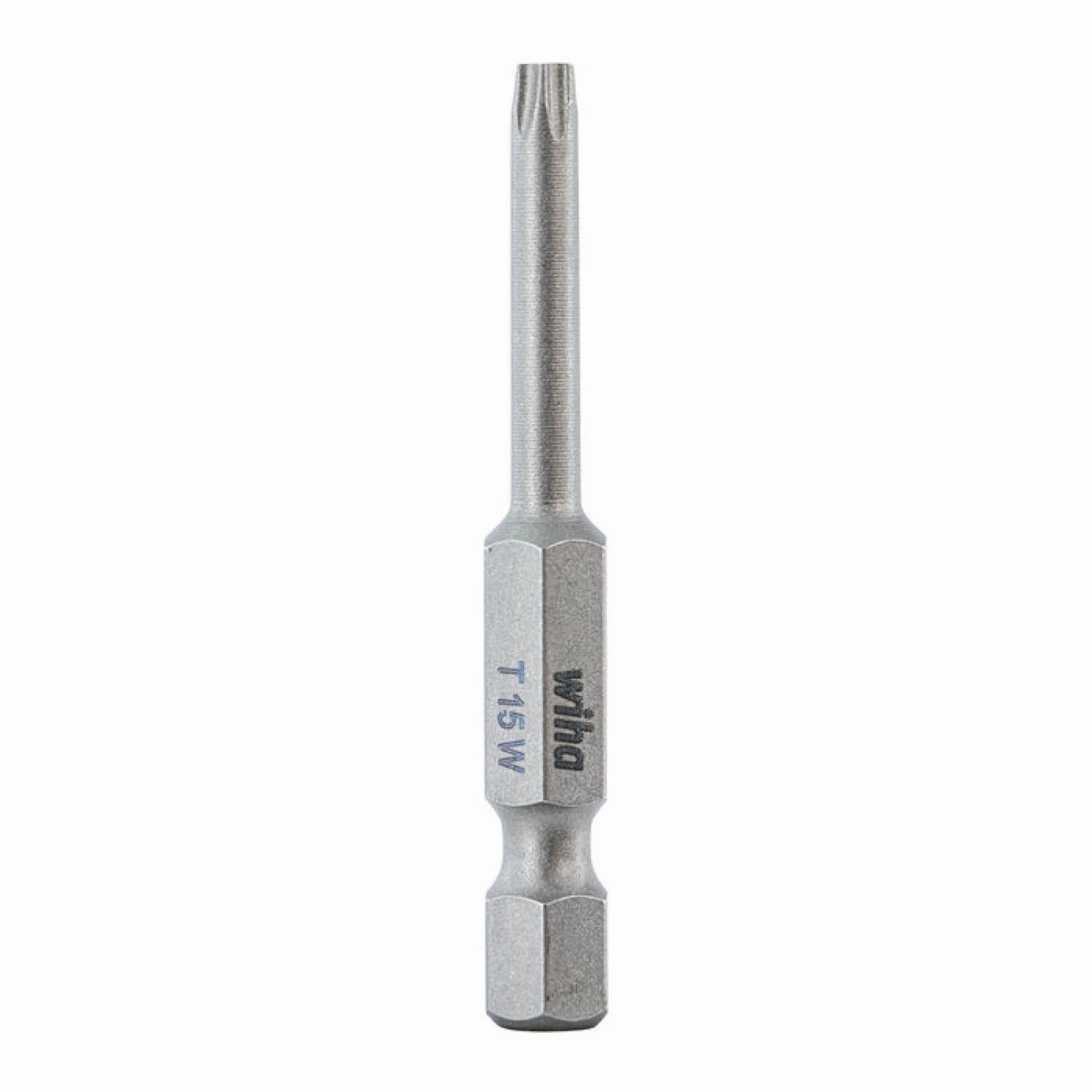 Wiha Tools 74728 TORX Align Power Bit, T15 x 50 mm, 10 Pk.