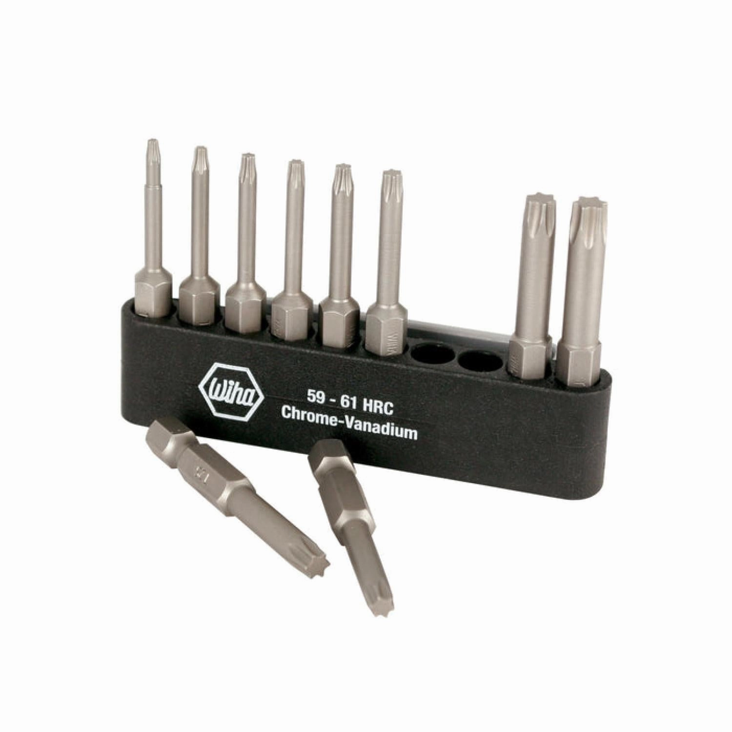 Wiha Tools 74981 TORX Align Power Bit Belt Pack, 10 Pc.