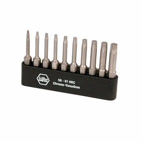 Wiha Tools 74982 TORX Plus Power Bit Belt Pack, 10 Pc.