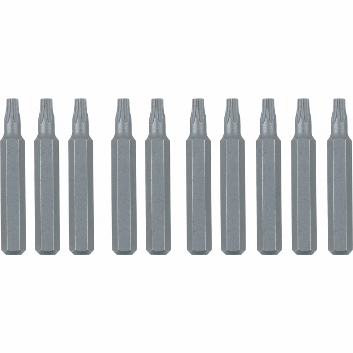 Wiha Tools 75660 System 4 TORX Micro Bits, T1 x 28 mm, 10 Pk.