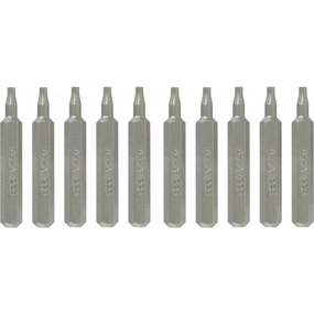 Wiha Tools 75673 System 4 5-Point Pentalobe Micro Bits, PS2 x 28 mm, 10 Pk.