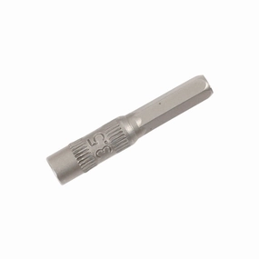 Wiha Tools 75825 System 4 Metric Nut Setter Micro Bit, 1/4" Hex Bit Adapter, 4.5 mm x 30 mm