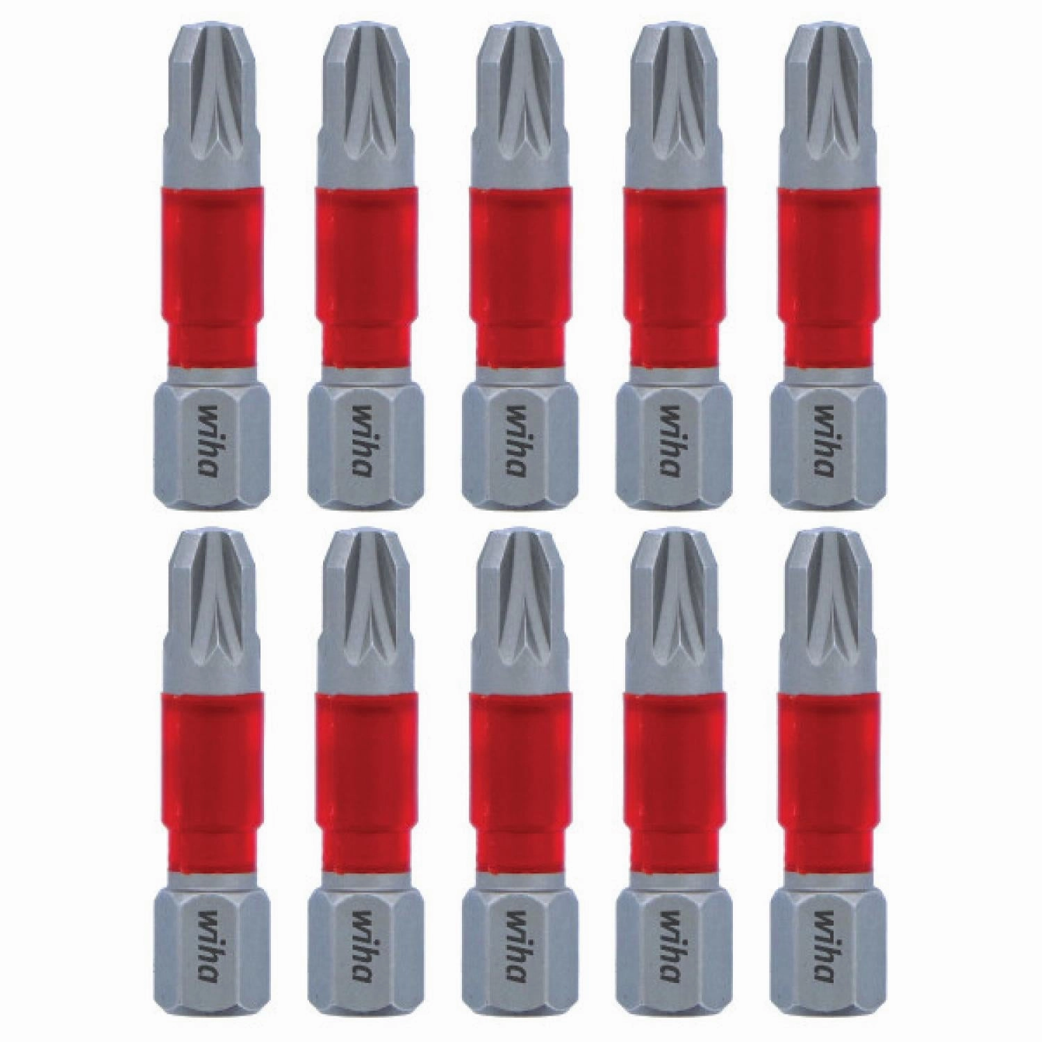 Wiha Tools 76508 MaxxTor Impact Bit Pozidriv #3 x 29mm - 10 Pack