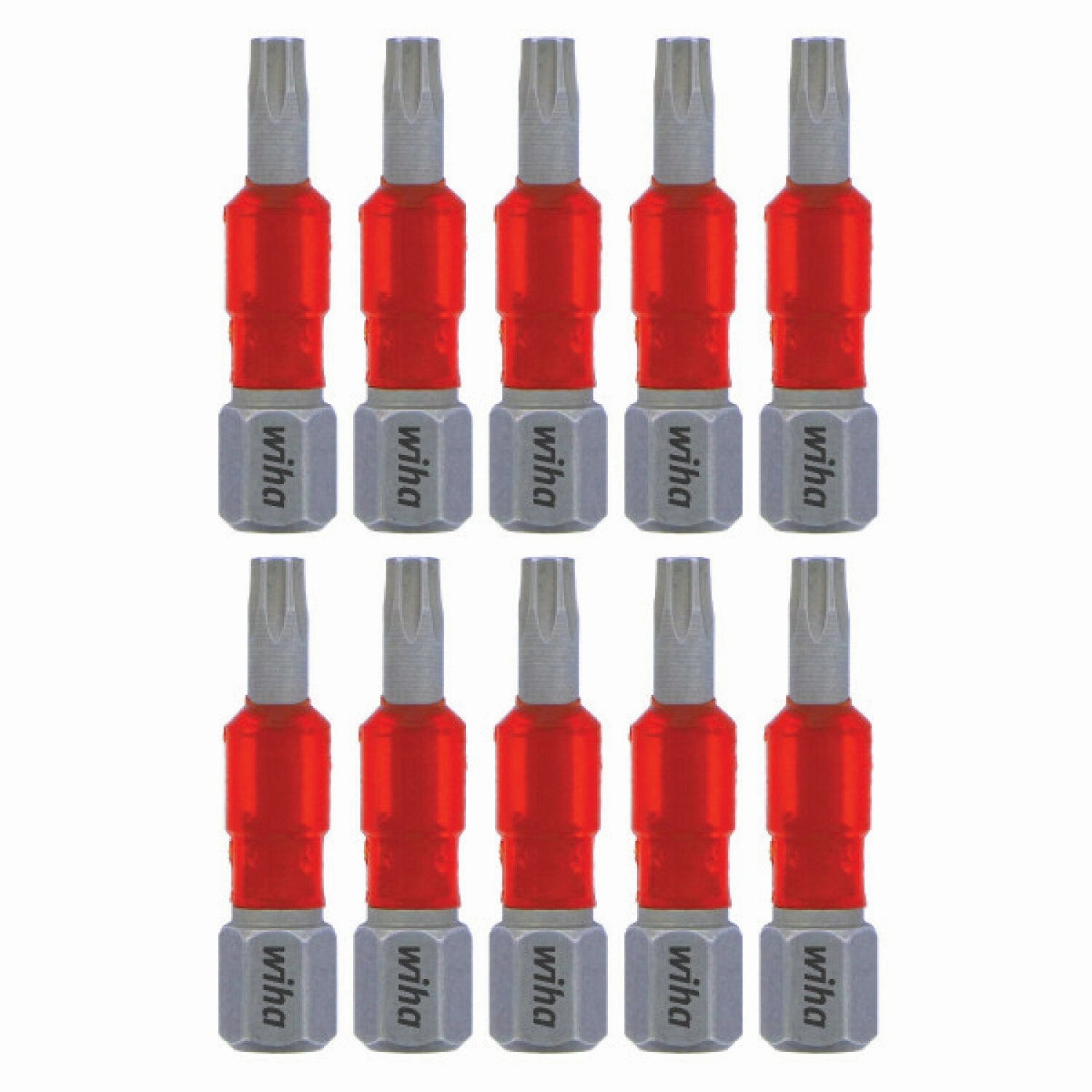 Wiha Tools 76511 MaxxTor Impact Bit TORX T15 - 29mm - 10 Pack