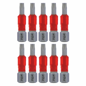 Wiha Tools 76511 MaxxTor Impact Bit TORX T15 - 29mm - 10 Pack