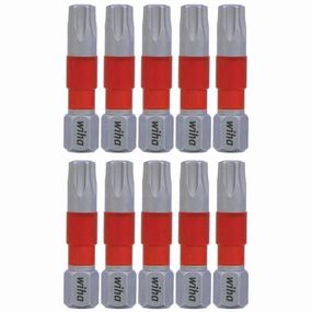 Wiha Tools 76516 MaxxTor Impact Bit TORX T30 - 29mm - 10 Pack