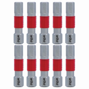 Wiha Tools 76534 MaxxTor Impact Bit Hex 7/32" x 29mm - 10 Pack