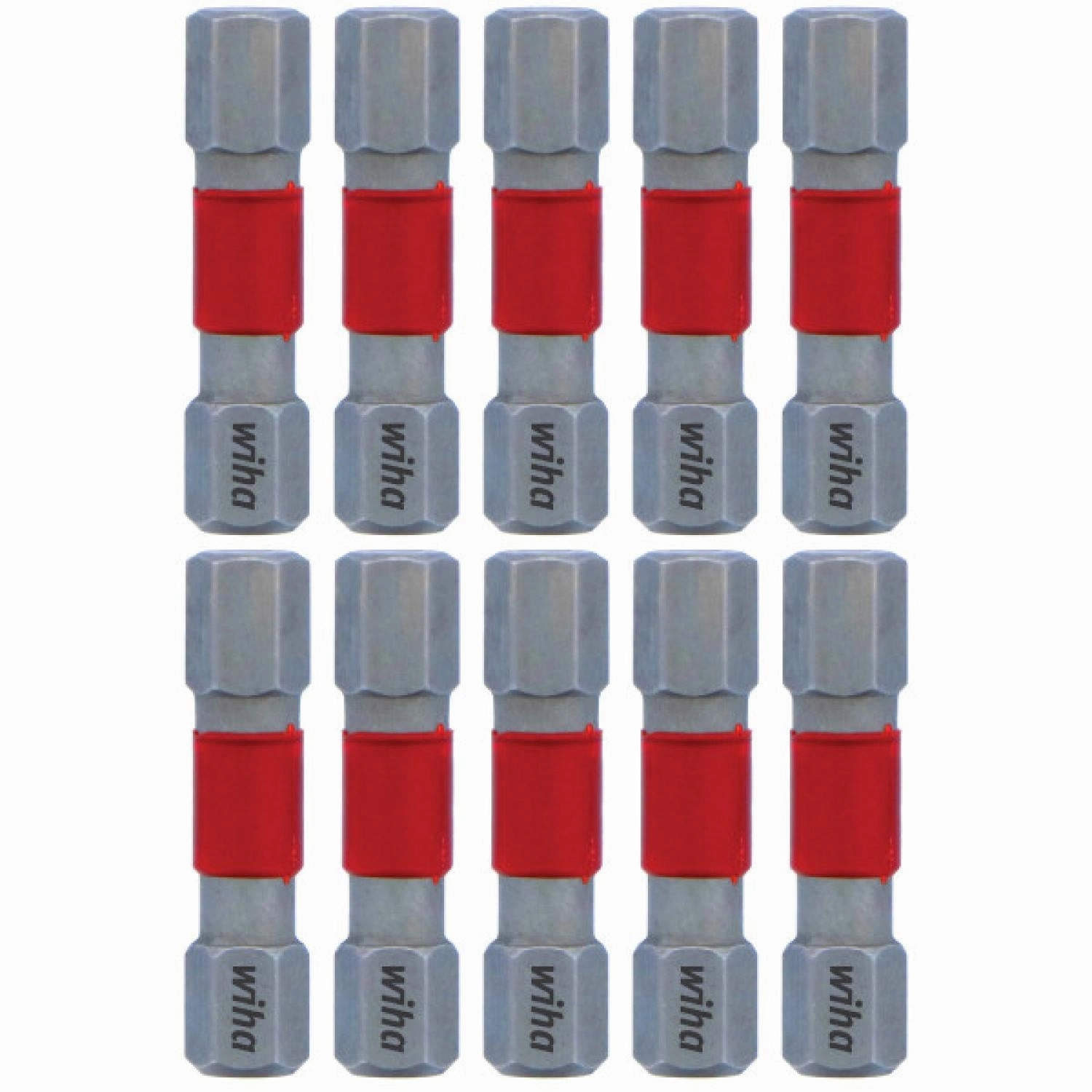 Wiha Tools 76535 MaxxTor Impact Bit Hex 1/4" x 29mm - 10 Pack