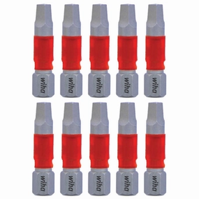 Wiha Tools 76540 MaxxTor Impact Bit Square #3 x 29mm - 10 Pack