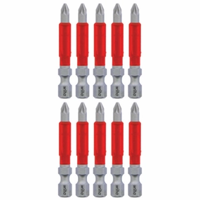 Wiha Tools 76548 MaxxTor Impact Bit Pozidriv #1 x 49mm - 10 Pack