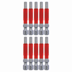 Wiha Tools 76557 MaxxTor Impact Bit TORX T27x 49mm - 10 Pack