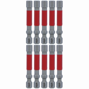 Wiha Tools 76575 MaxxTor Impact Bit Hex 1/4" x 49mm - 10 Pack