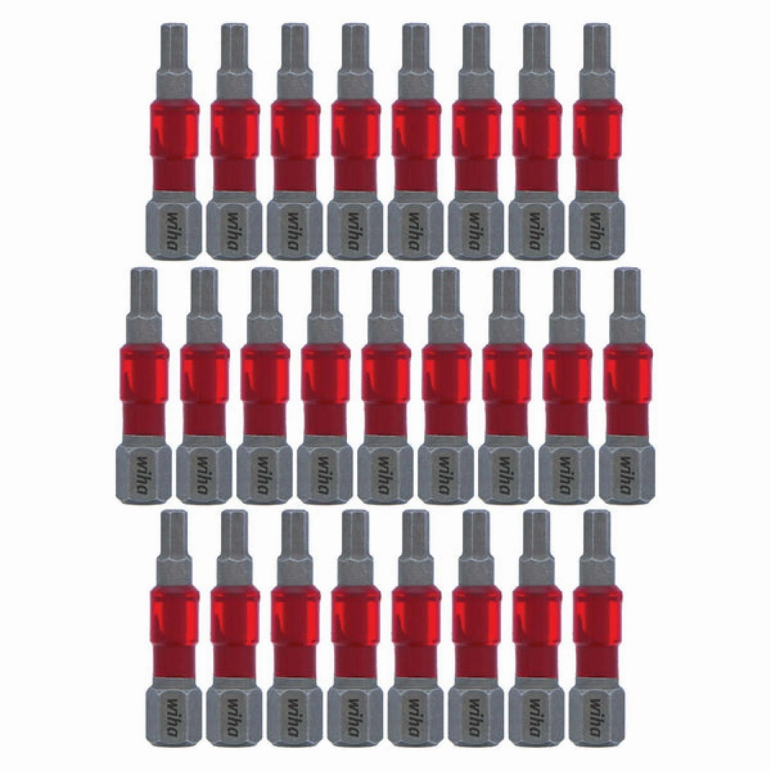 Wiha Tools 76630 MaxxTor Impact Bit Hex 1/8" - 29mm - 25 Pack
