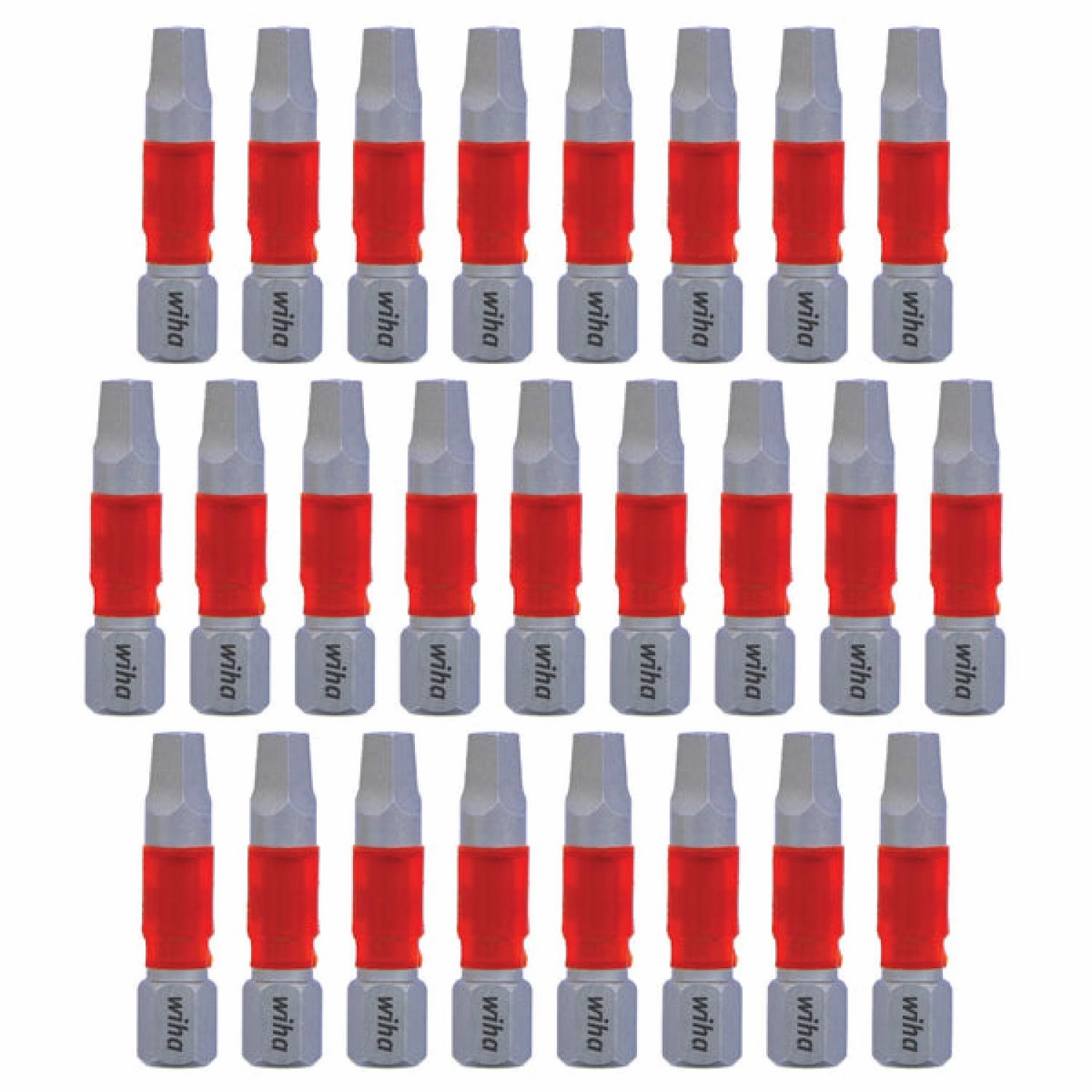 Wiha Tools 76640 MaxxTor Impact Bit Square #3 - 29mm - 25 Pack