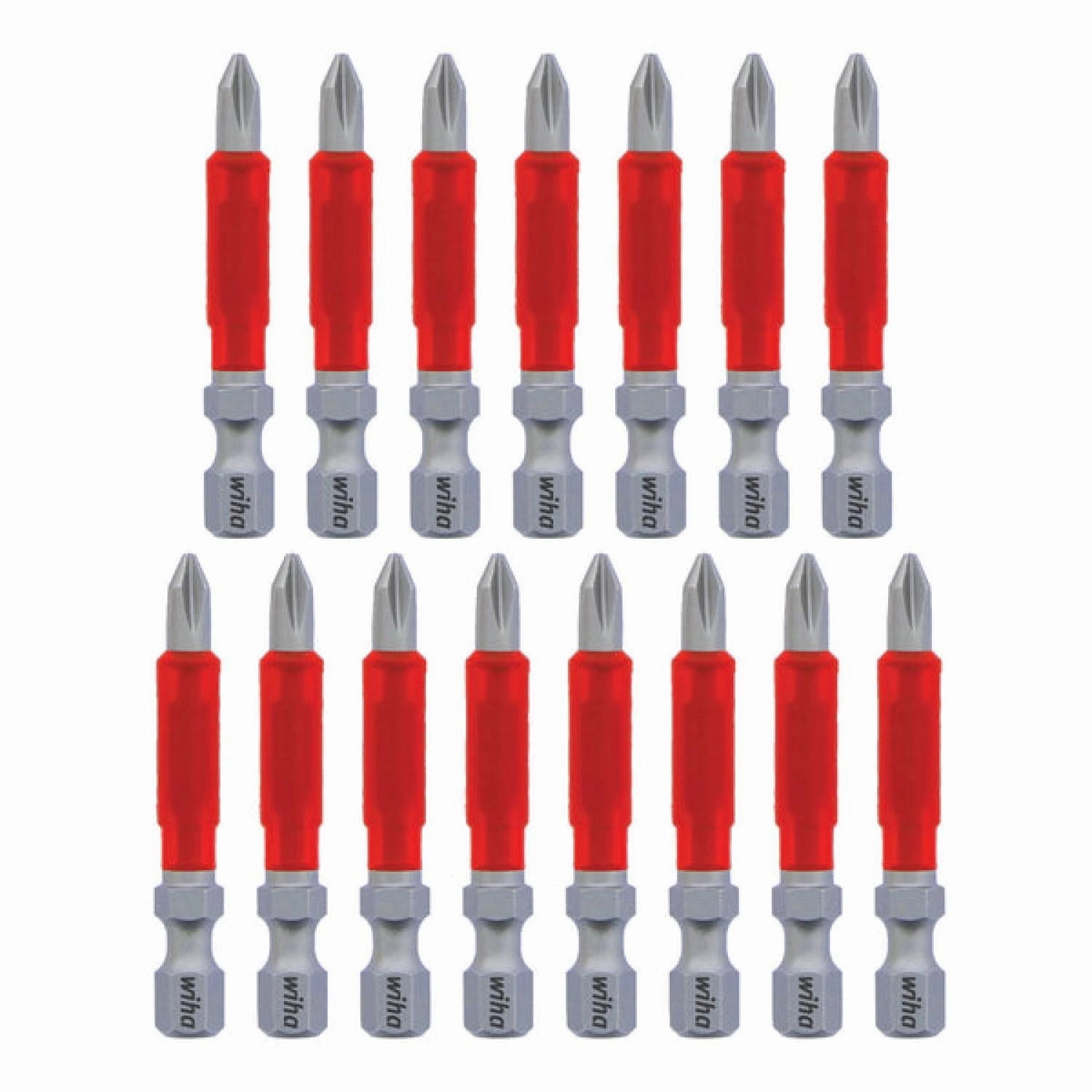Wiha Tools 76641 MaxxTor Impact Bit Phillips #1 - 49mm - 15 Pack