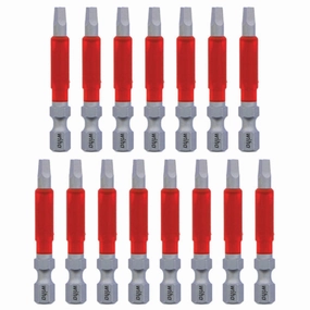 Wiha Tools 76645 MaxxTor Impact Bit Square #2 - 49mm - 15 Pack