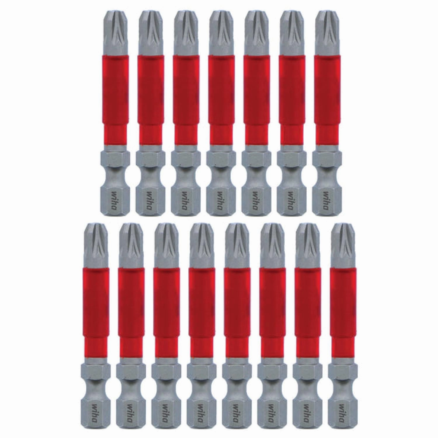 Wiha Tools 76649 MaxxTor Impact Bit Pozidriv #3 - 49mm - 15 Pack