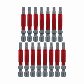 Wiha Tools 76671 MaxxTor Impact Bit Hex 9/64" - 49mm - 15 Pack