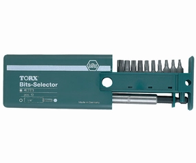 Wiha Tools 79247 11 Piece Security Torx Bit Selector and Magnetic Bit Holder Set - T7s - T40s