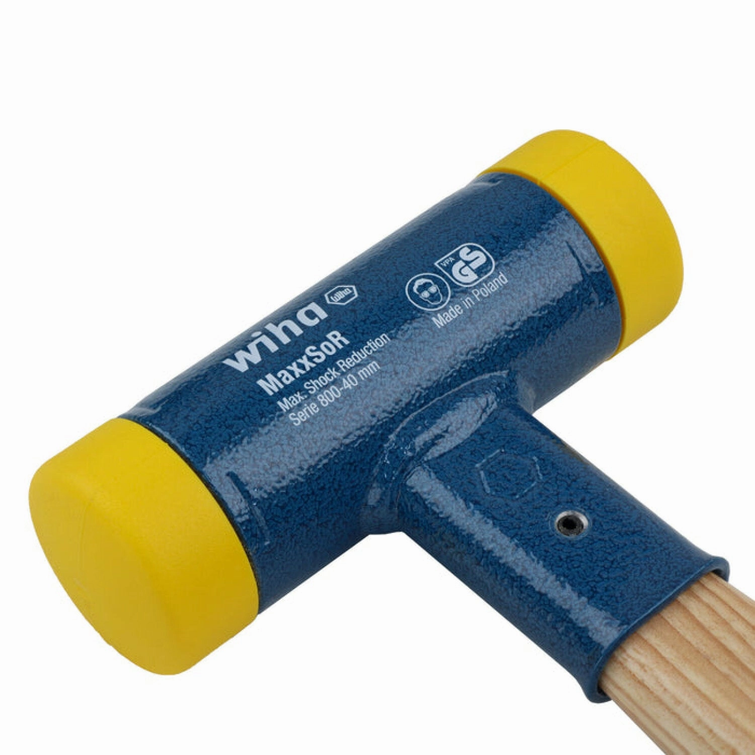 Wiha Tools 80040 40mm 26.7 Oz Hickory Dead Blow Hammer