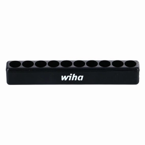 Wiha Tools 91396 10 Piece Black Holder for 1/4 Bits
