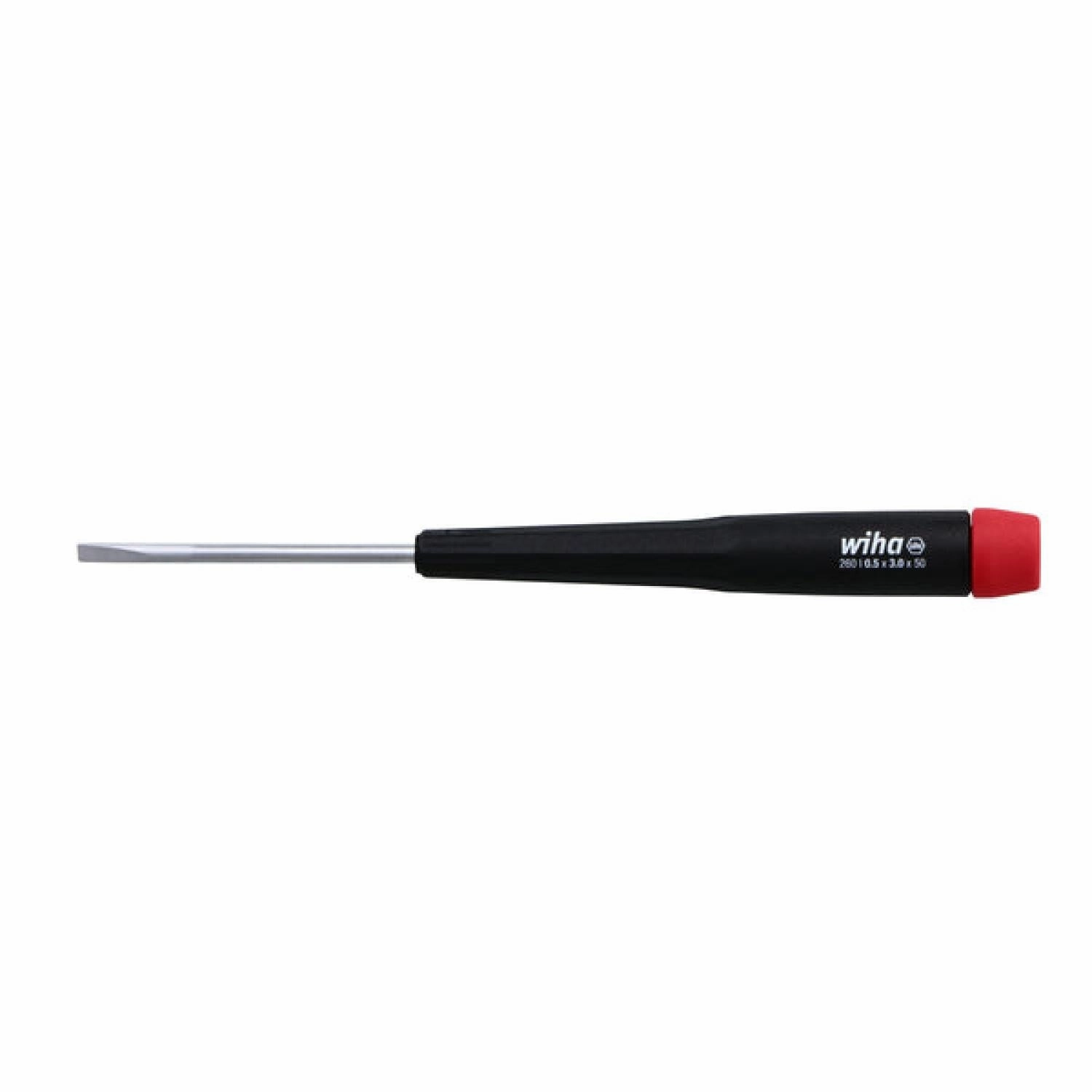 Wiha Tools Tools 26030 3.0 (1/8") x 50mm Precision Slotted Screwdriver
