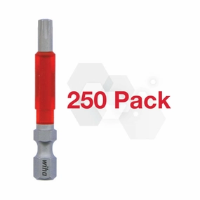 Wiha Tools Tools 76596 Impact Power Bit TORX T25 Pack of 250 Bits