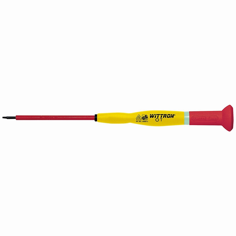 Witte 89921 T5 x 140mm Wittron Precision Insulated TORX Screwdriver