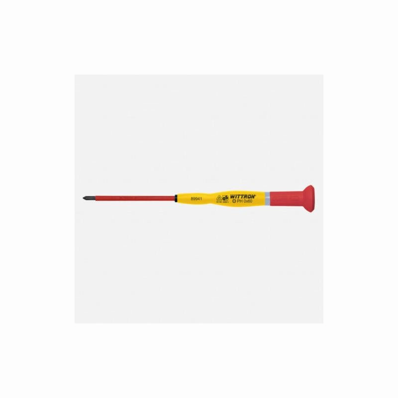 Wittron 9T 89942 #00 x 40mm Wittron Precision Insulated Phillips Screwdriver