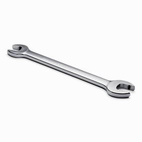 Wright Tool 13-1011MM Open End Wrench Full Polish Metric - 10mm x 11mm