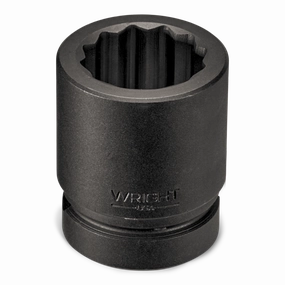 Wright Tool 67H24 3/4" Drive 12 Point Standard Impact Socket - 3/4"
